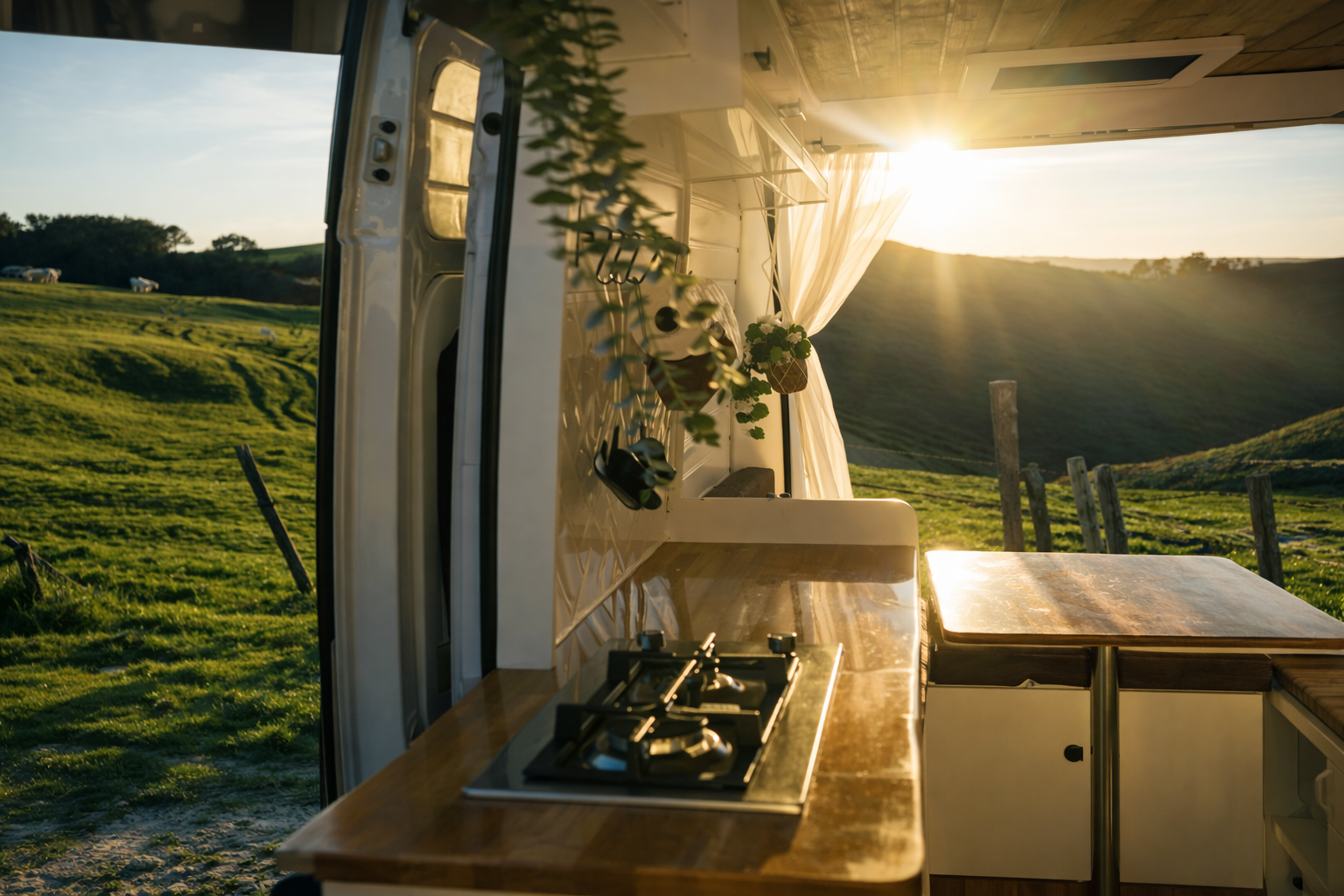 Aménagement van fait maison